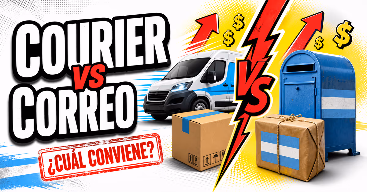 Imagen representativa de la guía: Courier privado vs Correo Argentino: diferencias, costos y cuándo usar cada uno