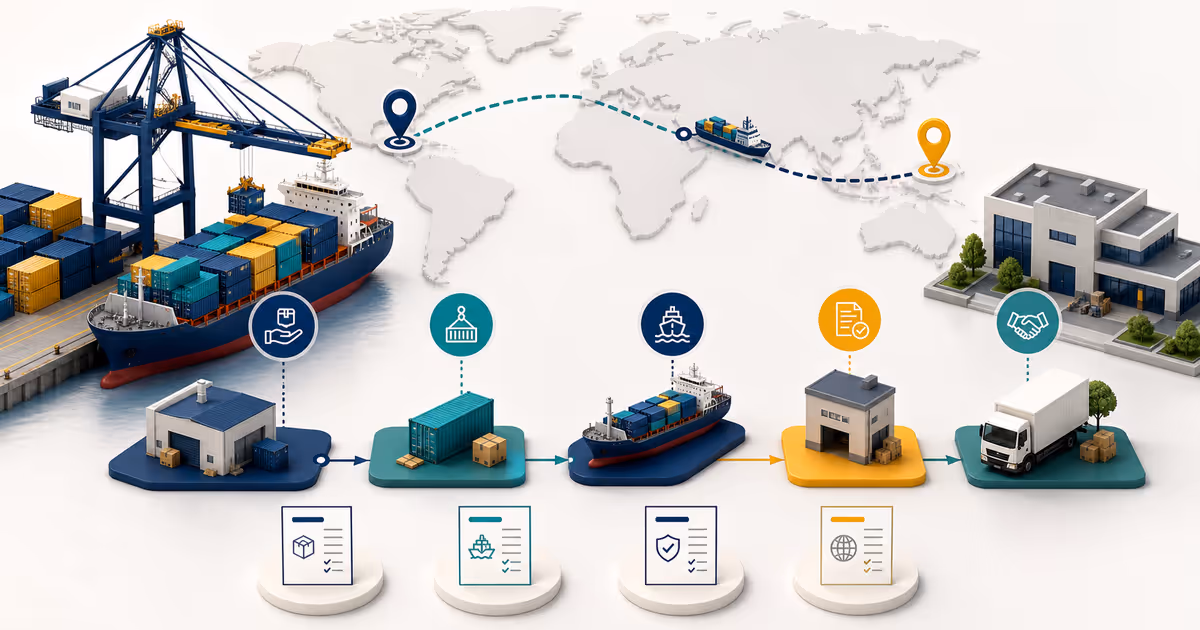 Imagen representativa de la guía: Qué son los Incoterms y por qué importan al calcular tu costo de importación